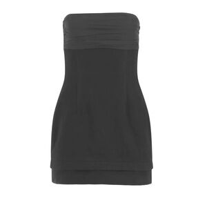 All My Love- Ava mini dress XS in black. Mini strapless cocktail dress